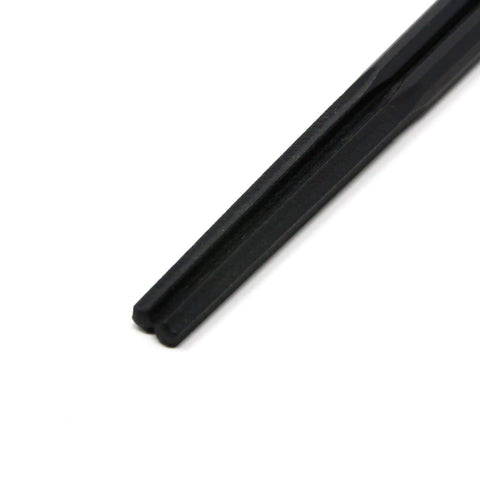 Akebono Decagonal Non-Slip Japan Noodle Chopsticks 19Cm Black