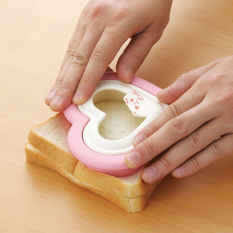 Akebono Heart-Shaped Sandwich Cutter & Sealer