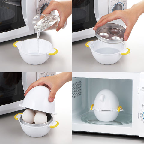 Akebono Microwave Egg Boiler Japan (3 Eggs) Default Title