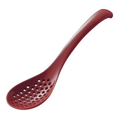 Akebono Multi Use Perforated Spoon Red - Small