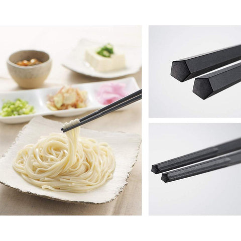 Akebono Japan Noodle Chopsticks Black 21Cm