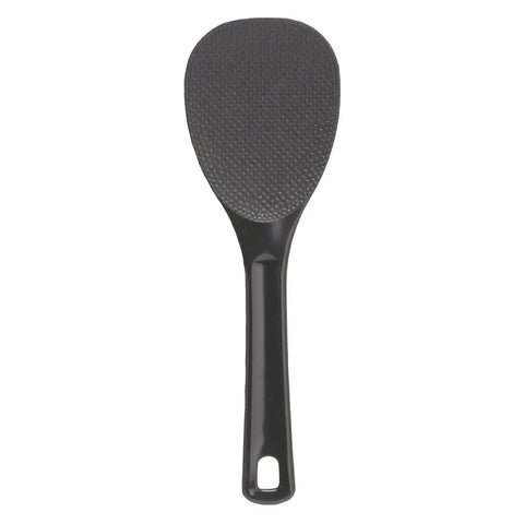 Akebono 24Cm Black Polypropylene Rice Spatula - Made In Japan