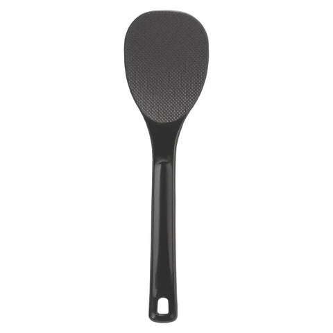 Akebono 30Cm Black Polypropylene Rice Spatula From Japan