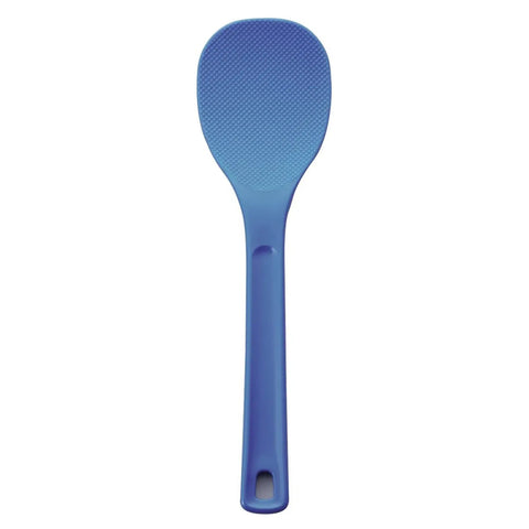 Akebono 30Cm Blue Polypropylene Rice Spatula - Made In Japan