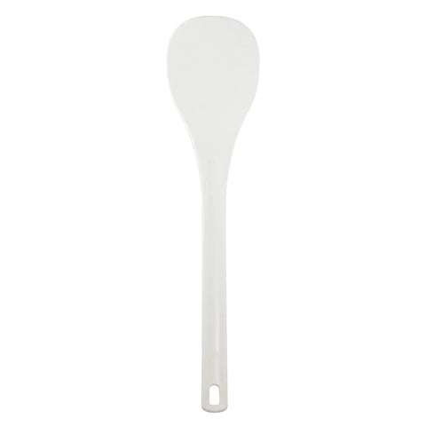 Akebono 45Cm White Polypropylene Rice Spatula - Made In Japan