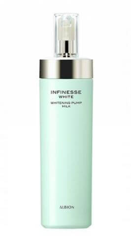 Albion Infinesse White Whitening Pump Milk 200g - Japanese Anti-Aging Care Product