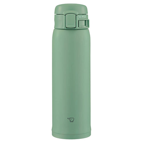 [Amazon.Co.Jp Limited] Zojirushi (Zojirushi) Water Bottle Direct Drink [One Touch Open] Stainless Mug 480Ml Khaki Sm-Sta48-Gd