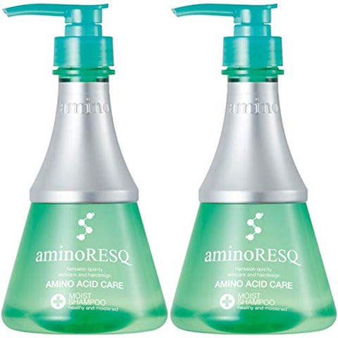 Aqua・Noa Amino Rescue Moist Shampoo 400Ml [Set Of 2] - Japanese Product