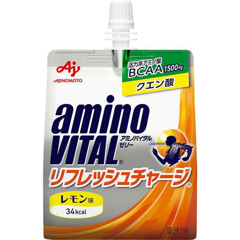 Ajinomoto Amino Vital Jelly Refresh Charge Lemon Flavor 180g - Japan Healthy Foods And Supplements