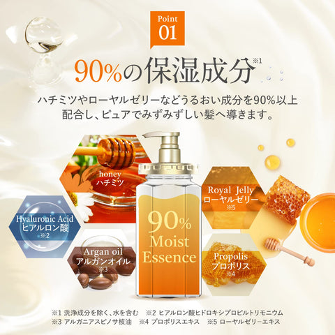 Honey Creamy Ex Damage Repair Hair Treatment 2.0 Japan - Dense Honey Beauty For Damaged Hair 450G