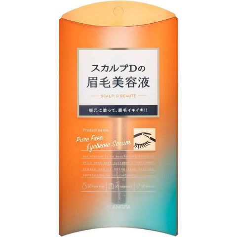 Angfa Scalp D Beaute Eyebrow Serum Care | Japan | Paraben Dye Surfactant Free | Fine Brush | Eyelash Serum Brand