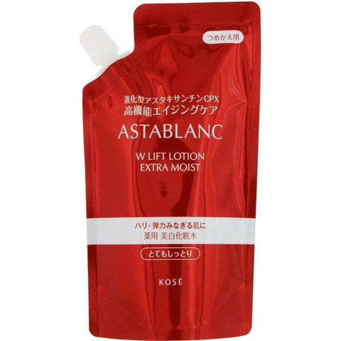 Application Blanc W lift lotion very moist Refill 130mL