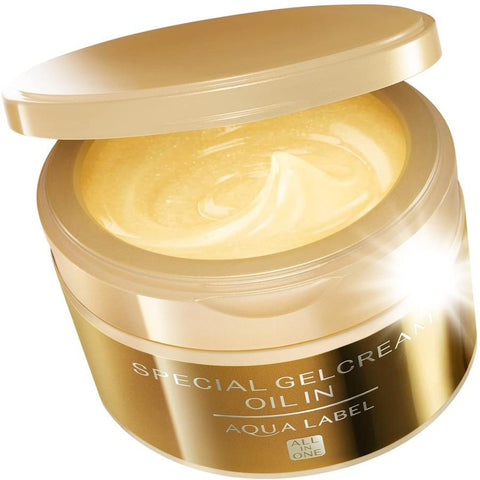 Shiseido Aqualabel Special Gel Cream Oil In 90g - Moisturizing Cream For Face