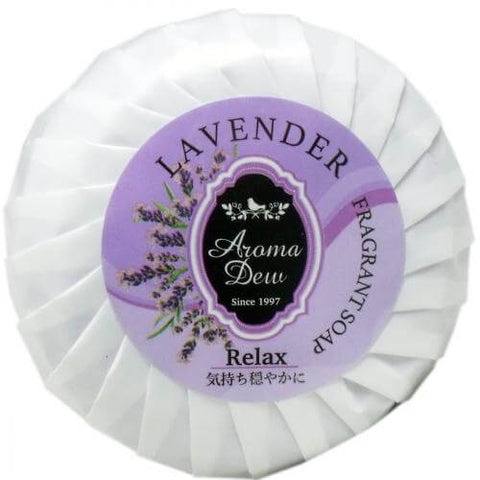 Clover Corporation Aroma Dew Fragrant Soap Lavender Fragrance 100g - Natural Soap