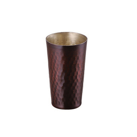 Asahi Copper Cooler Glass (Bronze Finish) 150ml