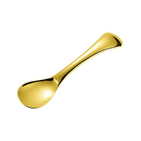 Asahi Copper Curved Ice Cream Spoon 11.4Cm Round Head - Gold