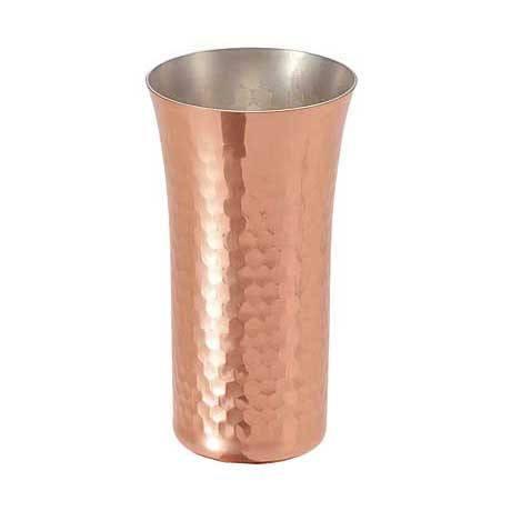 Asahi Copper Small Glass 160Ml Set of 2 Glasses & 1 Bottle Opener (CNE922)