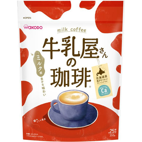 Asahi Group Foods Wakodo Milk Shop's Instant Milk Coffee Bag 350g -  Instant Milk Coffee