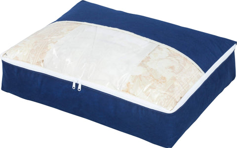 Astro Japan Duvet Storage Bag Navy Nonwoven Fabric Single Use Compact Gently Compressed 131-28