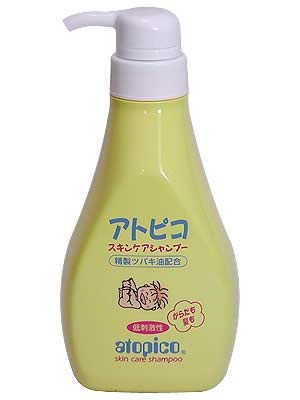 Oshima Tsubaki Atopico Skin Care Shampoo 400Ml 10 Pack Japan