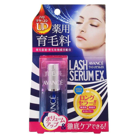 Avance Eyelash Serum Ex Renewal Regrowth 7ml - Eyelashes Care Product Made In Japan