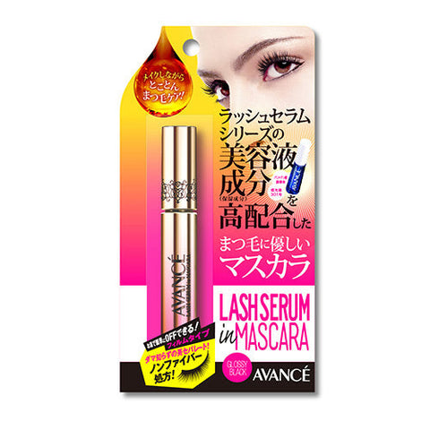 Avance Rush Serum in Mascara Glossy Black 6ml - Japanese Serum Mascara Brands