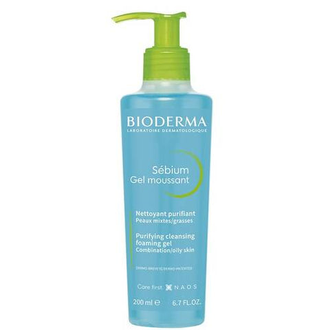 Bioderma Sebium Forming Washing Gel Refreshing Scent 200ml - Facial Gel Cleanser