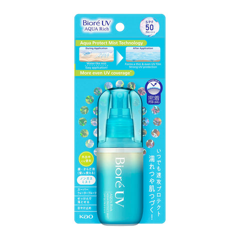 Biore Japan Uv Aqua Rich Aqua Protect Mist 60ml