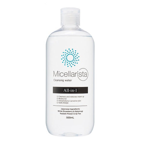 Korubara Honpo Micellarista All-In-1 Cleansing Water 500ml - Moisturizing Cleansing Water