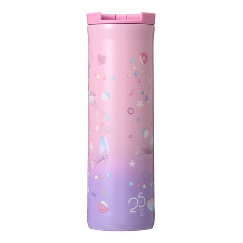 Starbucks Japan Bottle Wonder Ocean Purple With Easy Open Lid 473ml - Japanese Starbucks