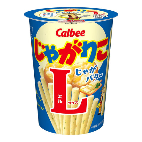 Calbee Jagariko Potato Butter L Size 66G Japan 12 Pieces