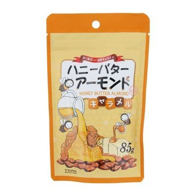 California Nuts Honey Butter Almond Caramel 85G - Japan