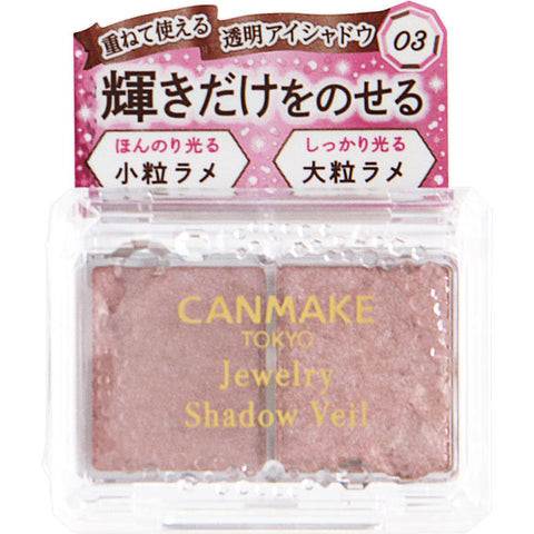 Canmake Tokyo Jewelry Shadow Veil 03 Baby Rose 2.4g - Face Color Make In Japan