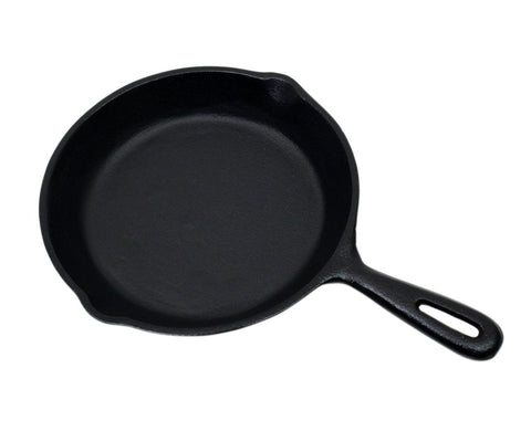 Asahi 20Cm A-206 Large Cast Iron Skillet Frying Pan Made In Japan