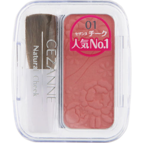 Cezanne natural Cheek N 01 peach pink