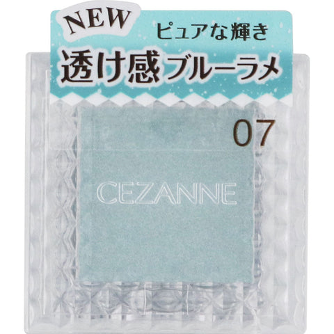 Cezanne Single Color Eyeshadow 07 Ice Blue 1.0g - Single Shade Eyeshadow - From Japan