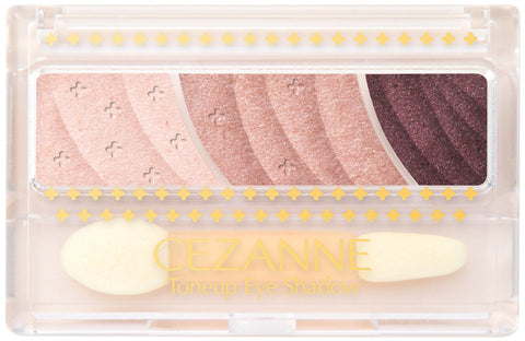 Cezanne Tone Up Eyeshadow 02 Rose Brown 2.6g  - Eyeshadow Must Have - Japan Makeup