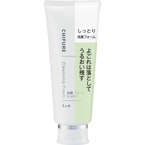 Chifure Cleansing Foam (Moist Type) 150g - Japanese Creamy Foam Facial Cleansing