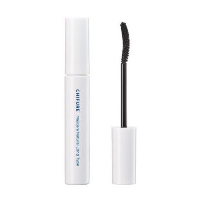 Chifure Mascara Natural Long Type Bk30 Black - Japanese Liquid Mascara - Eyelashes Makeup