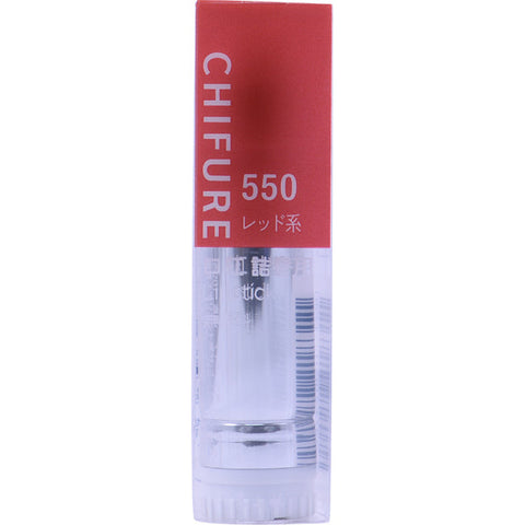 Chifure Lipstick 550 Red [refill] - Beauty Essence Lipsticks - Japanese Makeup