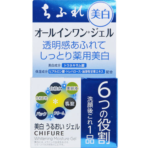 Chifure Whitening Moisture Gel  All In One 108g - Japanese Whitening Moisture Gel