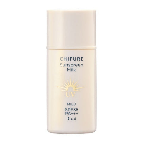 Chifure Sunscreen Milk UV Mild SPF35 PA+++ 30ml - Milk Type Sunscreen From Japan