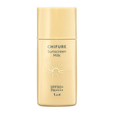 Chifure Sunscreen Milk UV SPF50+ PA++++ 30ml - Milk Type Sunscreen From Japan