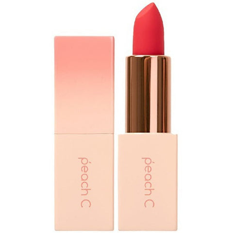 Peach C Easy Matte Lipstick Blossom Cherry 3.6g - Lip Gloss For Makeup - Lips Care