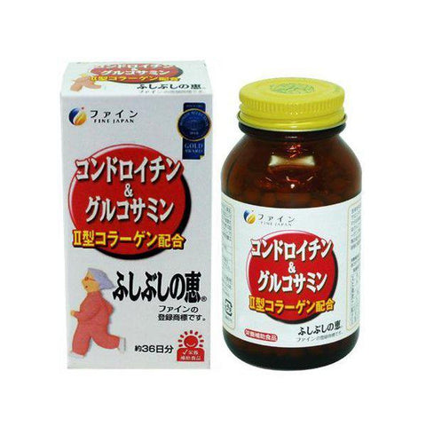 Fine Chondroitin & Glucosamine 81.75g 150Mg × 545 Tablets - Japanese Health Supplements