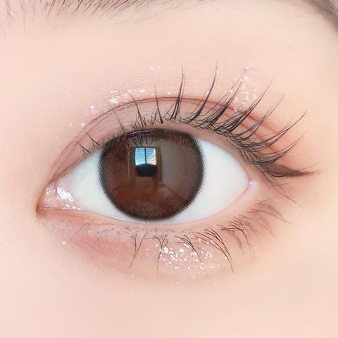 1 Box 30 Pieces Envie Color Contacts (Shamo Brown/-5.75) No Prescription One Day 14.0Mm Japan