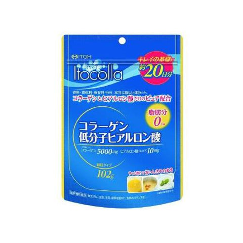 Itocolla Collagen Low-Molecular-Weight Hyaluronic Acid 20 Days 102g