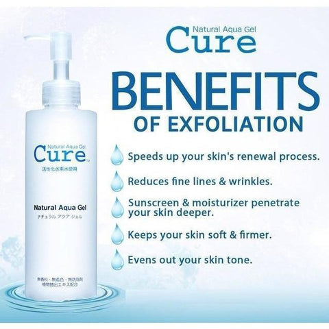 Cure Natural Aqua Gel Exfoliator 250g