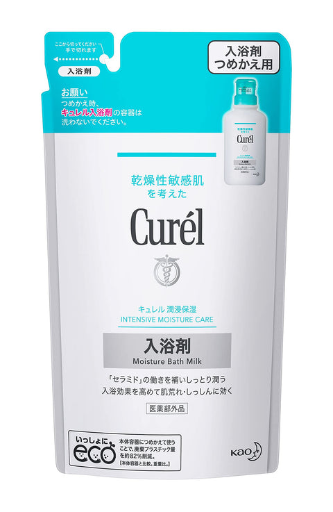 Kao Curel Bathing Agent Can Also Be Used For Babies [refill] 360ml - Japanese Bathing Agent