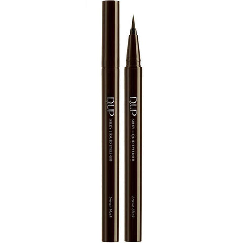 D-Up Silky Liquid Eyeliner Brown Black Color - Japanese Liquid Eyeliner - Eyes Makeup